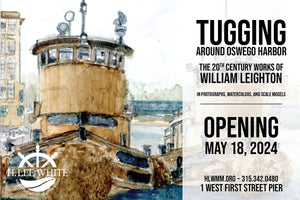 Tugging Around Oswego Harbor - William Leighton Exhibit