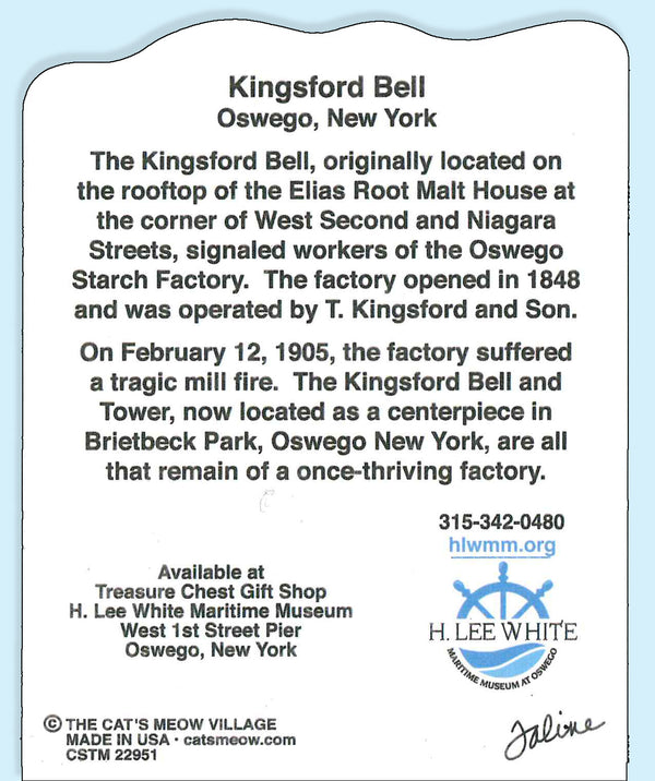 Kingsford Bell Shelf Sitter